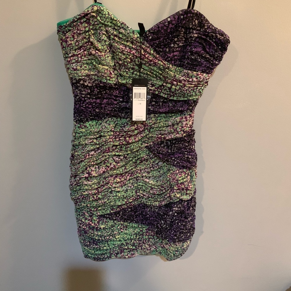 COPY - BCBG Max Azria strapless dress  NWT SZ 12